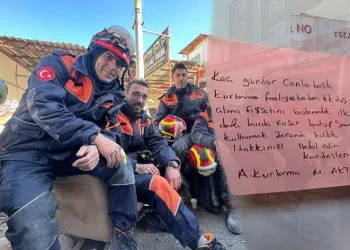 İtfaiye erinden duygulandıran not