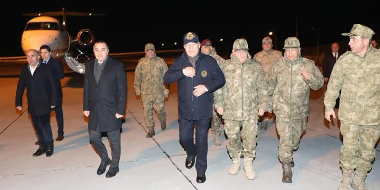 Bakan Akar, Kış Tatbikatı için Kars’ta