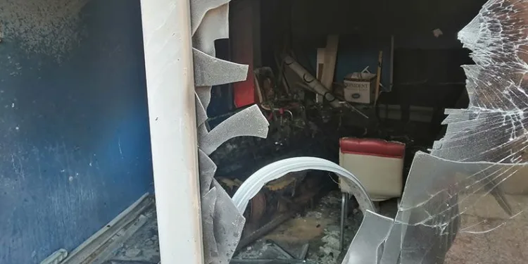 Karabük’te depo yangını