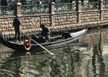 Eskişehirde, sıcak havada gondol keyfi
