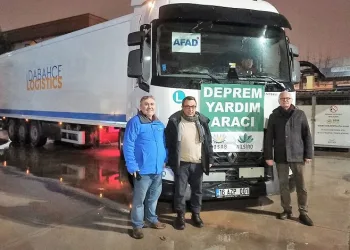 NOSAB’dan deprem bölgesine 4 tır yardım