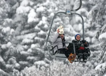 Uludağ’da pistler doldu taştı
