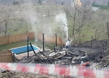 Bungalovda yangın faciası