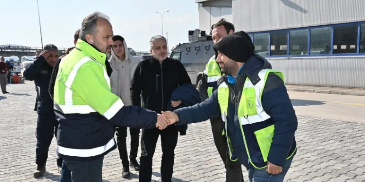 Bursa, Hatay için seferber