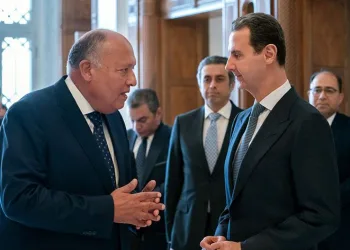 Mısır Dışişleri Bakanı ilk kez Suriye’de