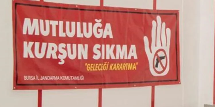 “Mutluluğa kurşun sıkma”