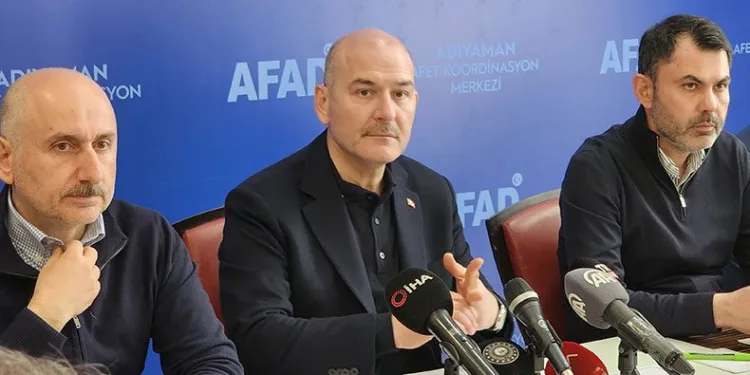 Bakan Soylu açıklamalarda bulundu