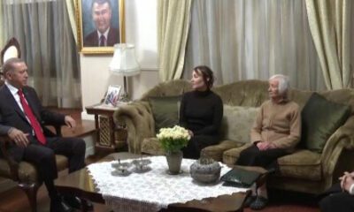 Cumhurbaşkanı Erdoğan taziye ziyaretinde