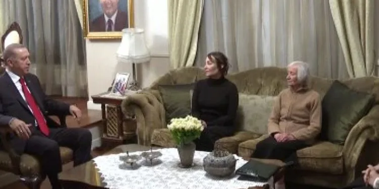 Cumhurbaşkanı Erdoğan taziye ziyaretinde