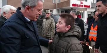 Milli Savunma Bakanı Hulusi Akar Kilis’te