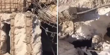 Yıkılan binada köpük kullanmışlar
