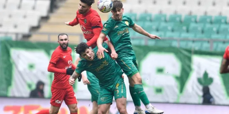 Bursaspor Çorum FK’ya mağlup oldu