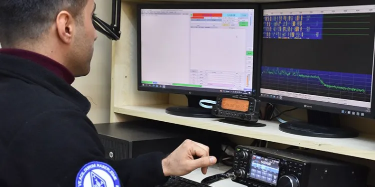 Amatör telsizcilerden kesintisiz iletişim desteği