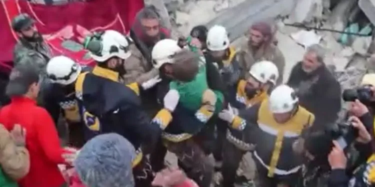 Suriye’de 4’cü günde mucize kurtuluş