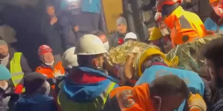 160 saat sonra kurtarıldı