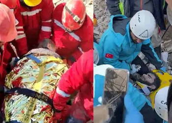 152 saat sonra enkazdan sağ çıkarıldılar