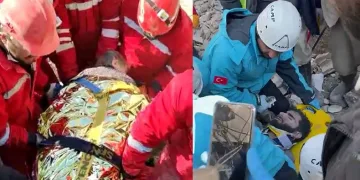 152 saat sonra enkazdan sağ çıkarıldılar