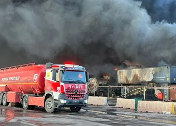 İskenderun Limanı’ndaki yangın kontrol altına alındı