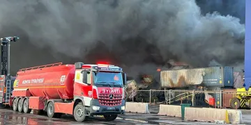 İskenderun Limanı’ndaki yangın kontrol altına alındı