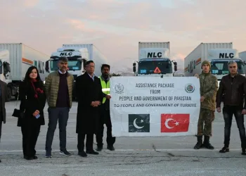 Pakistan’dan gelen 21 tır Malatya’ya ulaştı