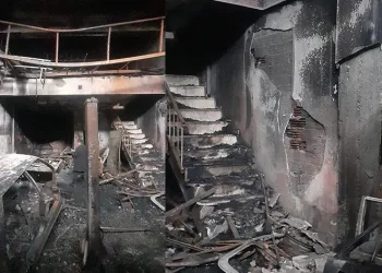 İşyeri yangında kül oldu