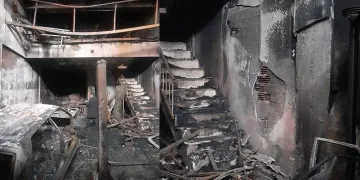İşyeri yangında kül oldu