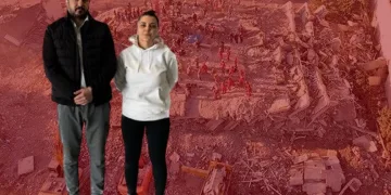 Karı-koca müteahhidler kaçmaya çalışırken yakalandı