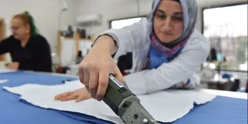 Yıldırım’da çocuklar için eşofman üretiliyor