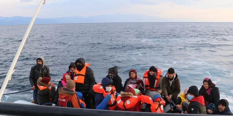 28 düzensiz göçmen kurtarıldı