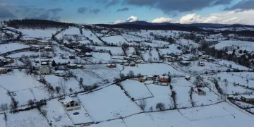 Bursa’dan kar manzaraları