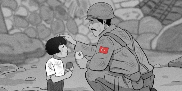 Güney Koreli çizerden anlamlı paylaşım
