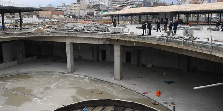 Osmangazi Meydanı’nda geri sayım başladı