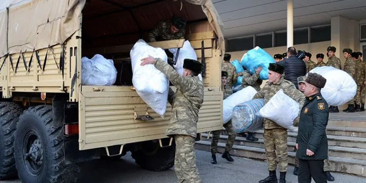 Azerbaycan’dan yardımlar devam ediyor