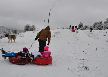Yaylalar kayak merkezi haline geldi