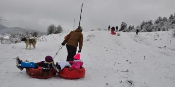 Yaylalar kayak merkezi haline geldi