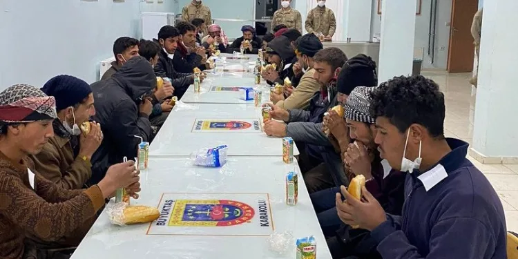 Şanlıurfa’da 101 kaçak göçmen yakalandı