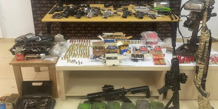Keşan’da kaçak silah üretim tesisi