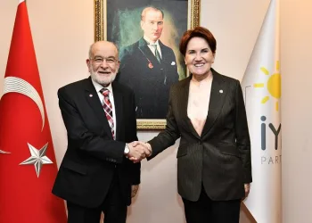 İYİ Parti lideri Akşener, Temel Karamollaoğlu’nu kabul etti