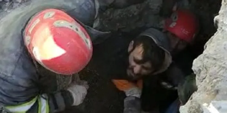 60 saat sonra enkazdan böyle çıktı