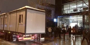 GTSO’nun konteyner evleri yola çıktı