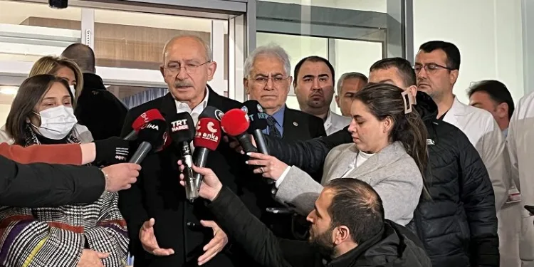 CHP lideri Kılıçdaroğlu: “Türkiye’nin yüreği yanıyor”