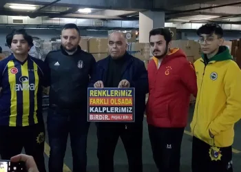 Fenerbahçe, Galatasaray ve Beşiktaş takımın taraftarı yardım çalışmalarını beraber yürütüyor