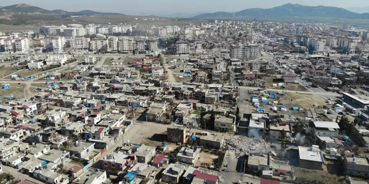 O ilçe tamamen yıkılıp yeniden inşa edilecek