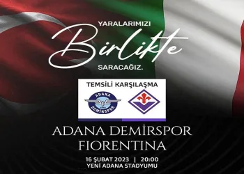 Adana Demirspor, depremzedeler için Fiorentina ile temsili maç yapacak