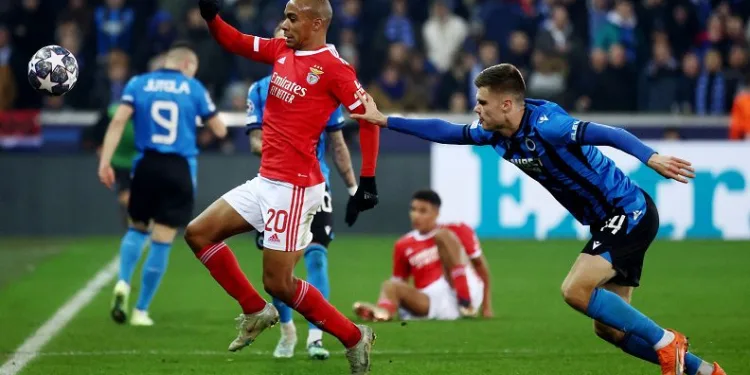 UEFA Şampiyonlar Ligi: Club Brugge: 0 – Benfica: 2