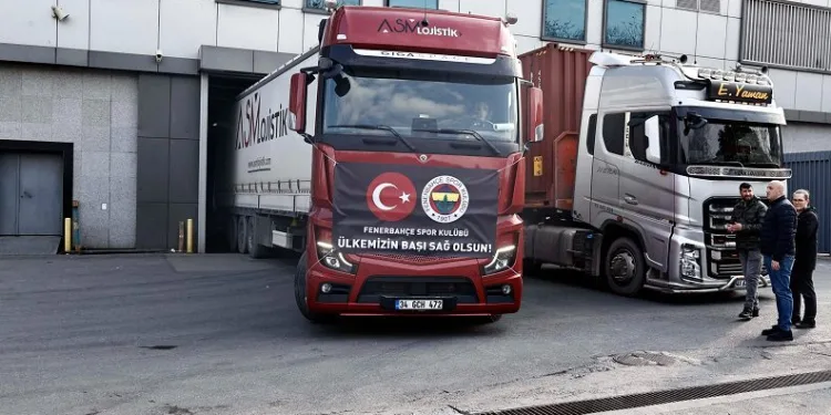 Fenerbahçe’nin 38. yardım tırı yola çıktı