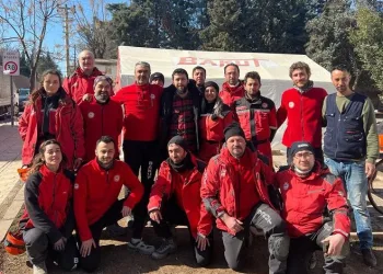 Yorgun düşen kurtarıcıya moral ziyareti