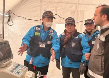 Japon doktorlar Gaziantep’e sahra hastanesi kurdu