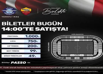 Roma depremzedeler için Adana Demirspor ile temsili maç yapacak