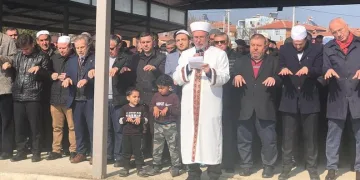Keşan’da köylüler yağmur duasına çıktı